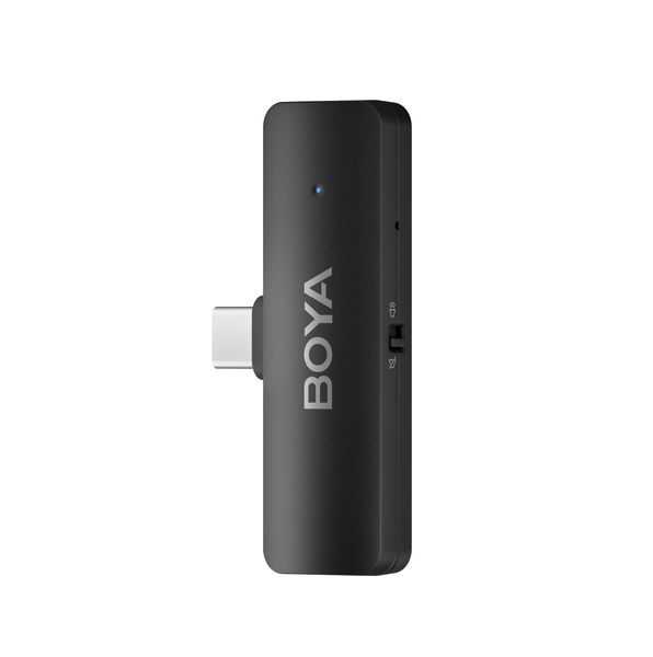 Петличний мікрофон (4 штуки) BOYA BY-V4U Combo (USB Type-C + TRS 3,5 mm для iPhone и Android та відеокамер) з зарядним кейсом (50082) 50082 фото