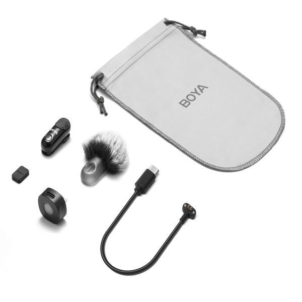 Петличный микрофон BOYA MAGIC-08 (USB Type-C) петличная система на 1 микрофон для iPhone/Android/ноутбука (50065) 50065 фото