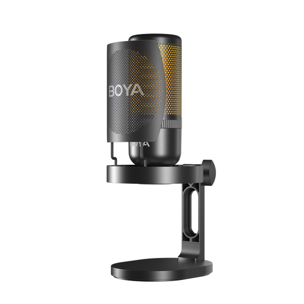 Микрофон BOYA K3-02 для блогеров с RGB подсветкой, для стримов и подкастов (51001) 51001 фото