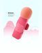 Петличний мікрофон BOYA BY-V1 Pink для iPhone (Lightning) + твердий кейс, безпровідний, петличка для телефона (50037) 50037 фото 10