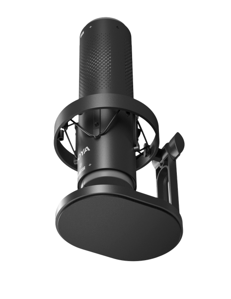 Микрофон BOYA K9-02 для блогеров с RGB подсветкой, для стримов и подкастов (51003) 51003 фото
