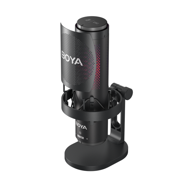 Микрофон BOYA K9-02 для блогеров с RGB подсветкой, для стримов и подкастов (51003) 51003 фото