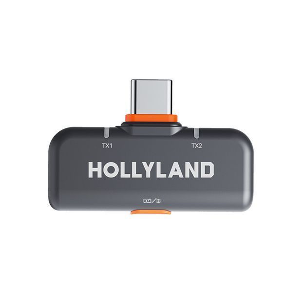 Петличный микрофон (2 шт.) Hollyland LARK M2S Ultimate mini Combo black для iPhone/ Android/видеокамеры, (с зарядным кейсом ), профессиональный (52010) 52010 фото