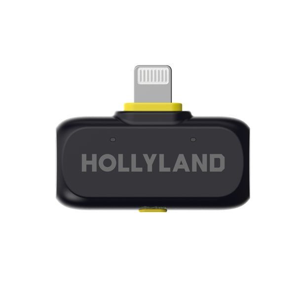 Петличный микрофон (2 шт.) Hollyland Lark A1 Combo black (Lightning + Type-C) для iPhone/ Android/(с зарядным кейсом ), беспроводной профессиональный (52012) 52012 фото